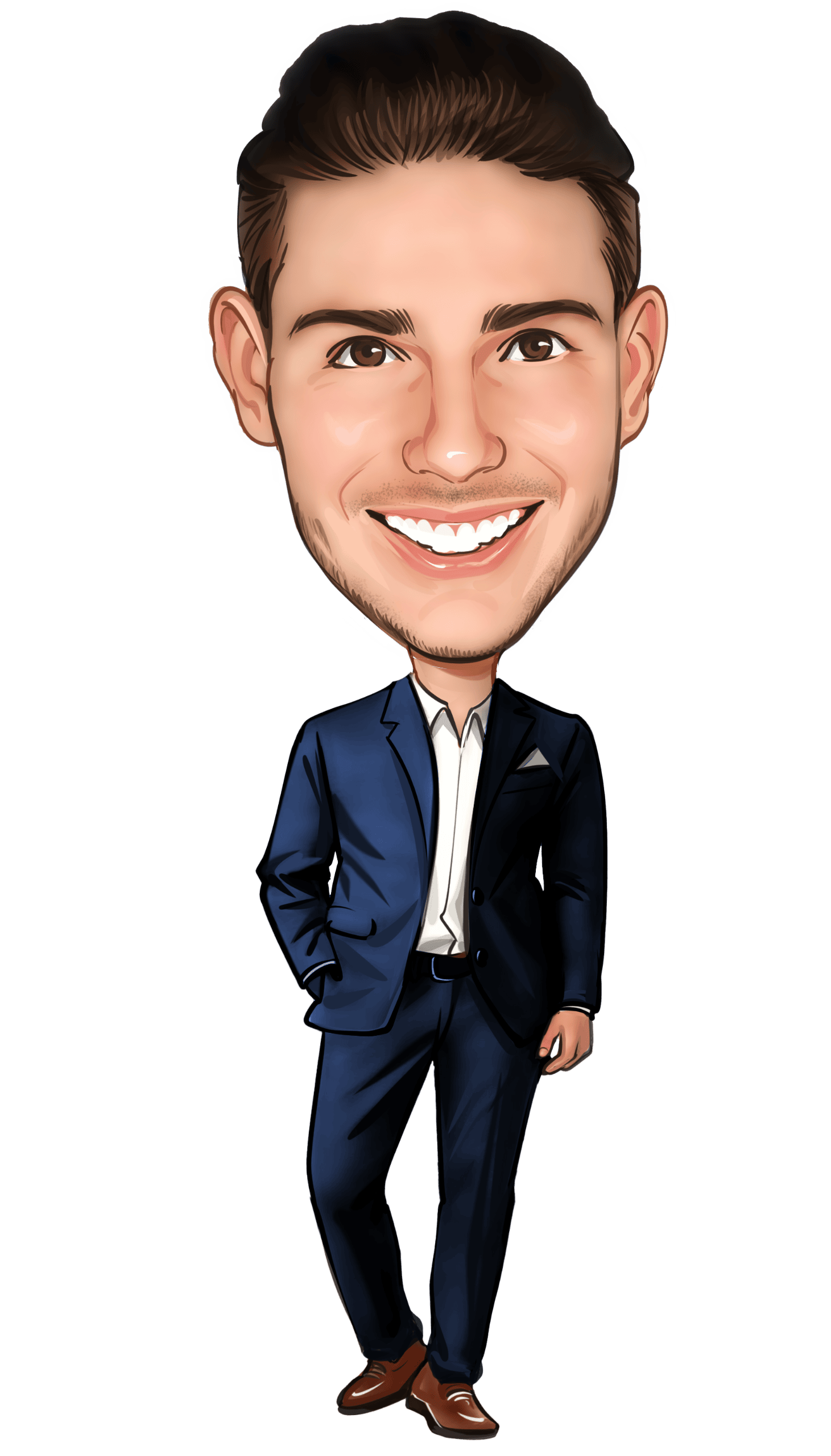 Alex Mahesh Caricature