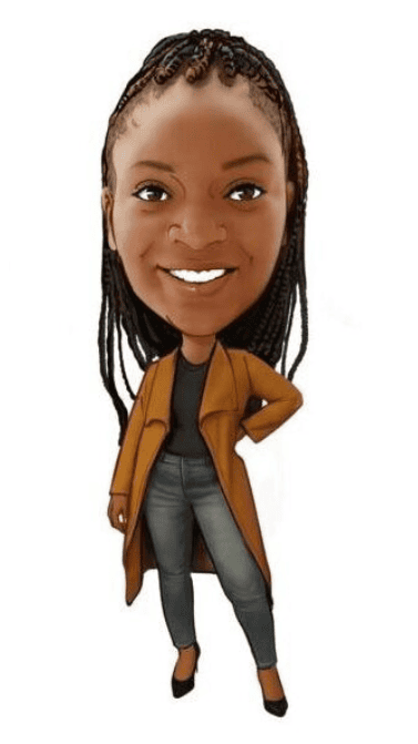 Tia Mahesh Caricature